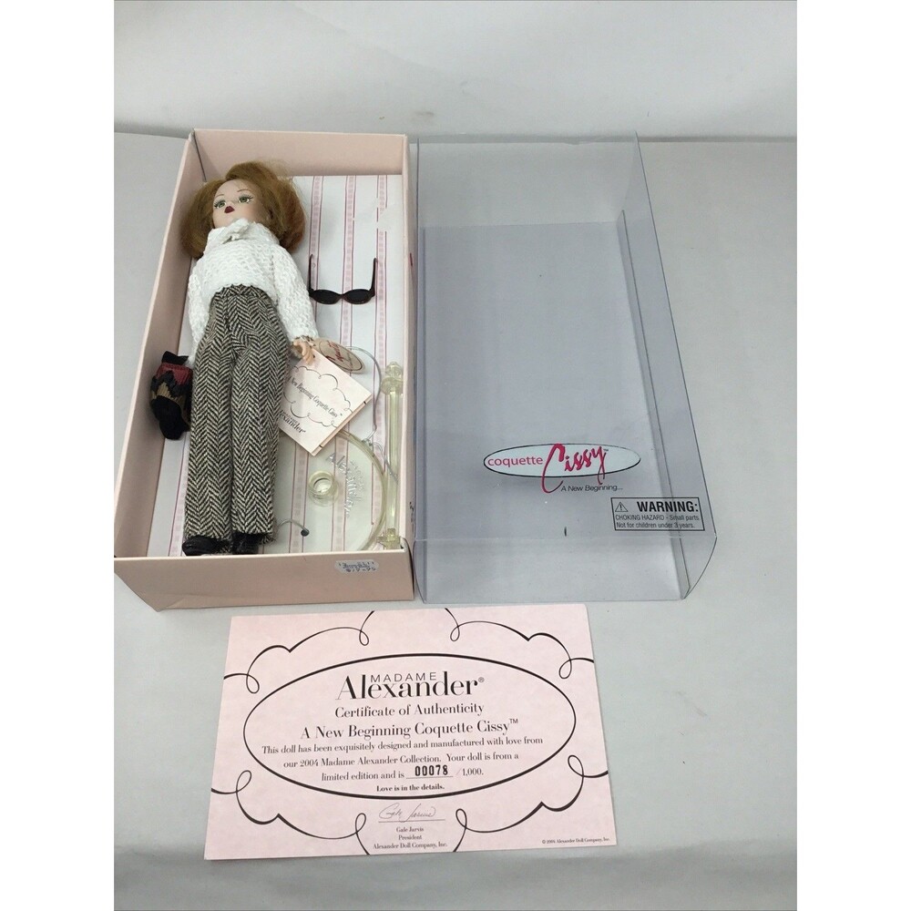 Madame Alexander A New Beginning Coquette Cissy w/Accessories, COA & Box